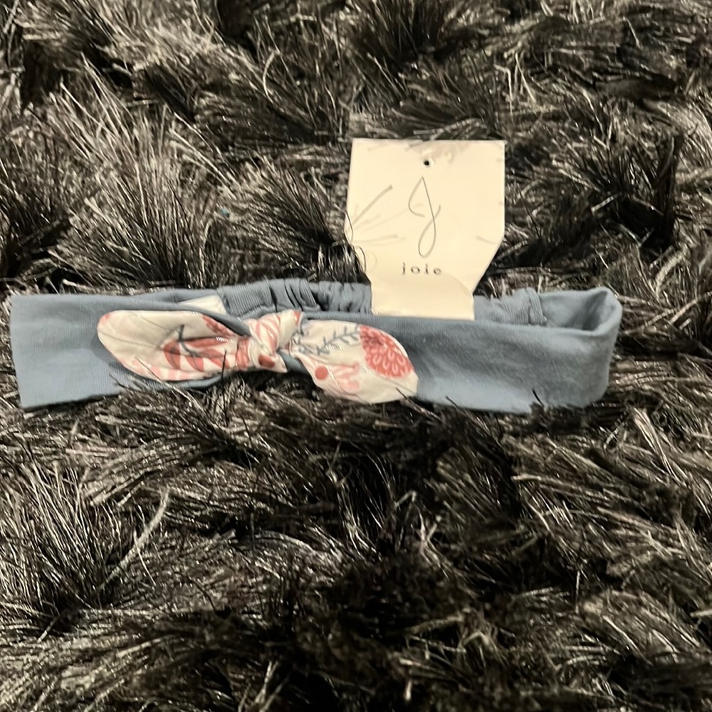 Joie Floral bow headband